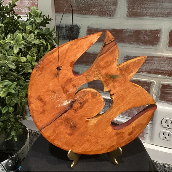 Solid Wood Crafted Sun, Moon, Star, Planet Wall Hang Decor Piece - Very Unique - Picture 5 of 9